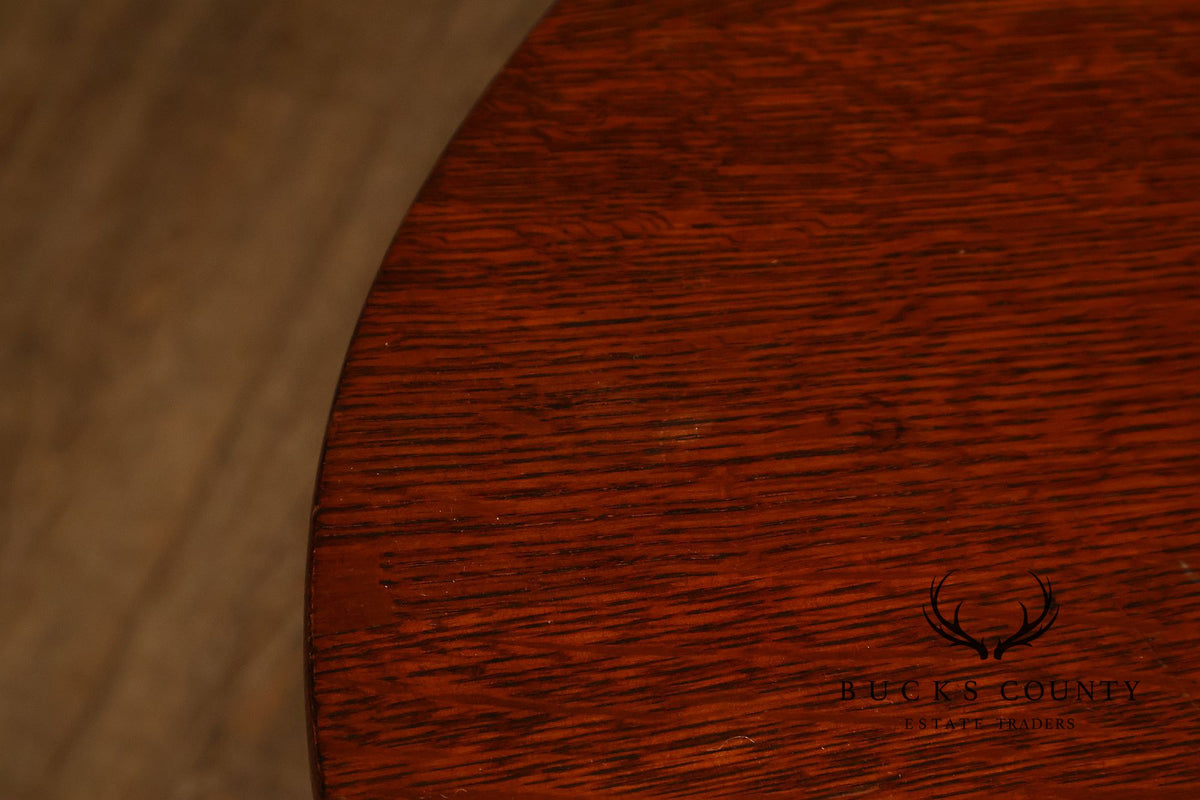 Stickley Mission Collection Oak Limbert Library Table