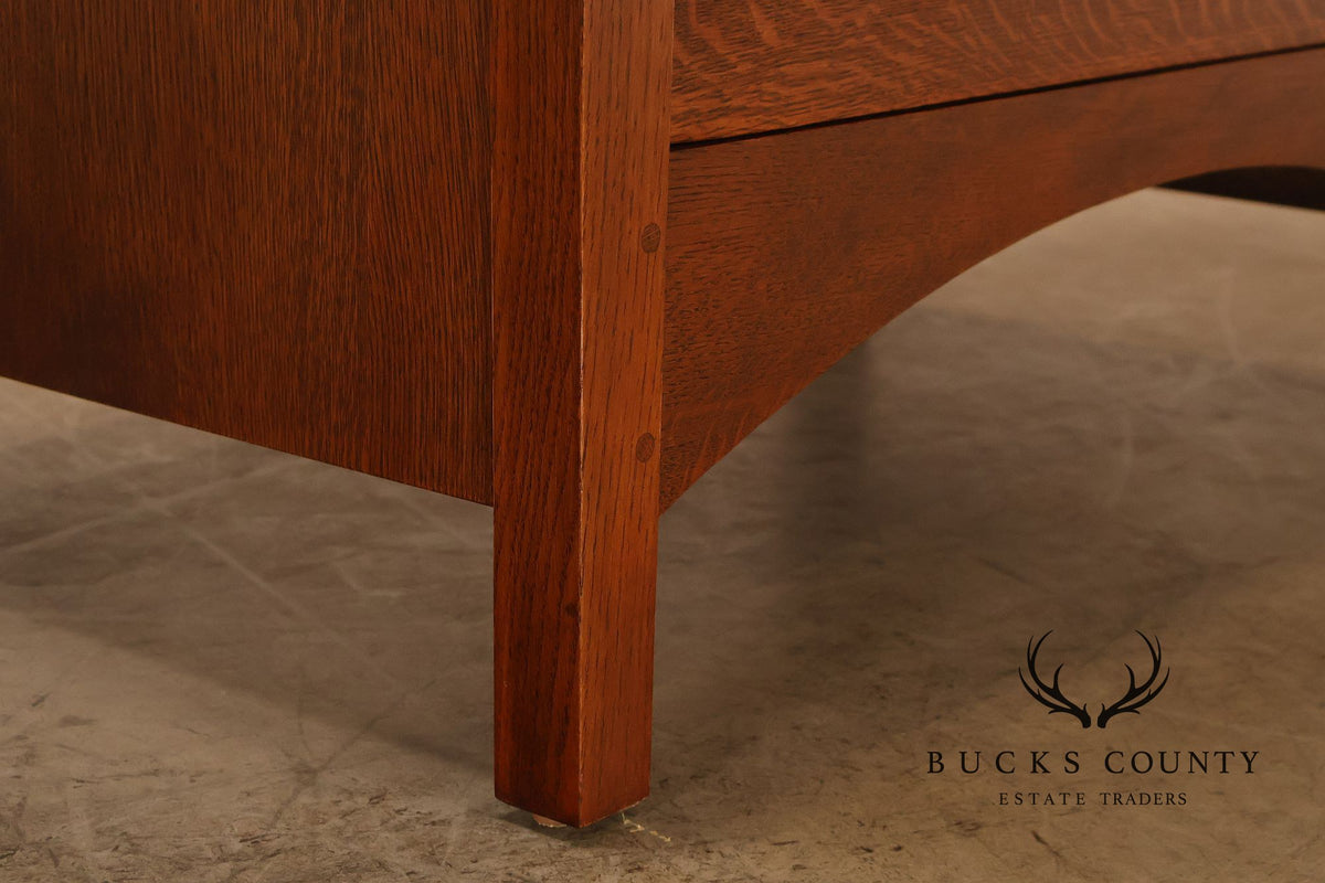 Stickley Mission Collection Oak Three-Drawer Chest