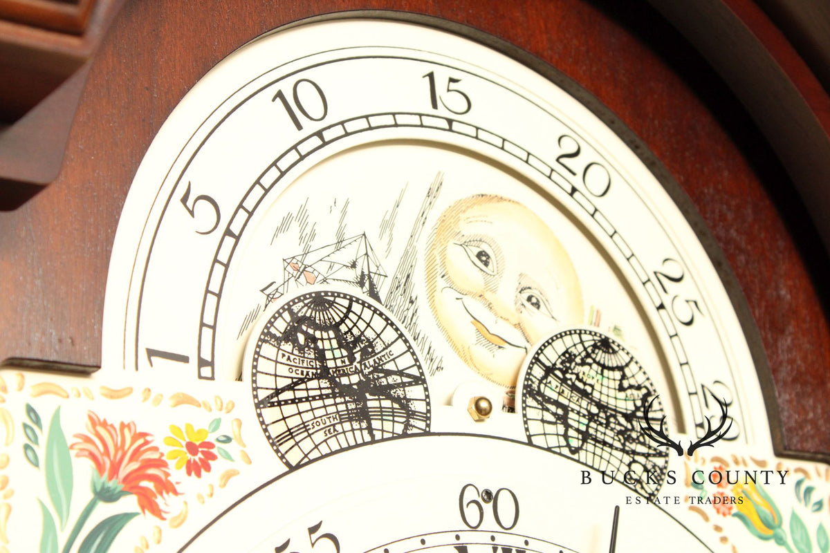 Sligh John Goddard Cherry Newport Grandfather Clock