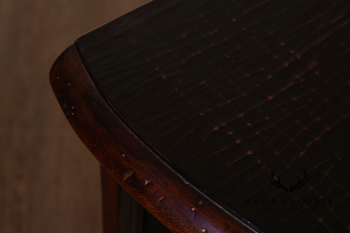 Ethan Allen Pair Of Serpentine Lucca Chests