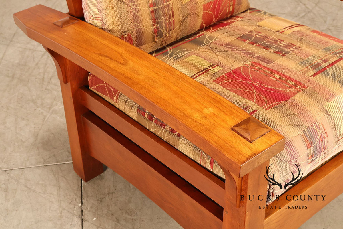 Stickley Mission Collection Cherry "Gus" Morris Chair