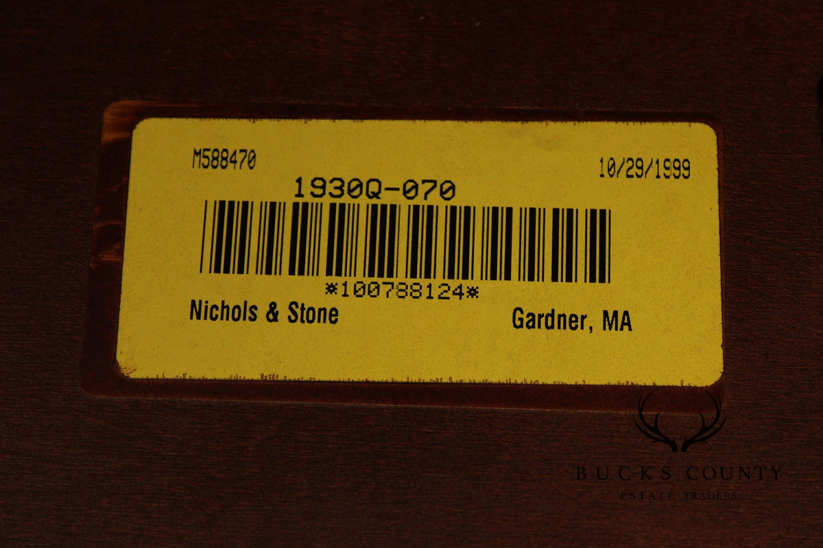 Nichols & Stone Solid Maple Expandable Dining Table