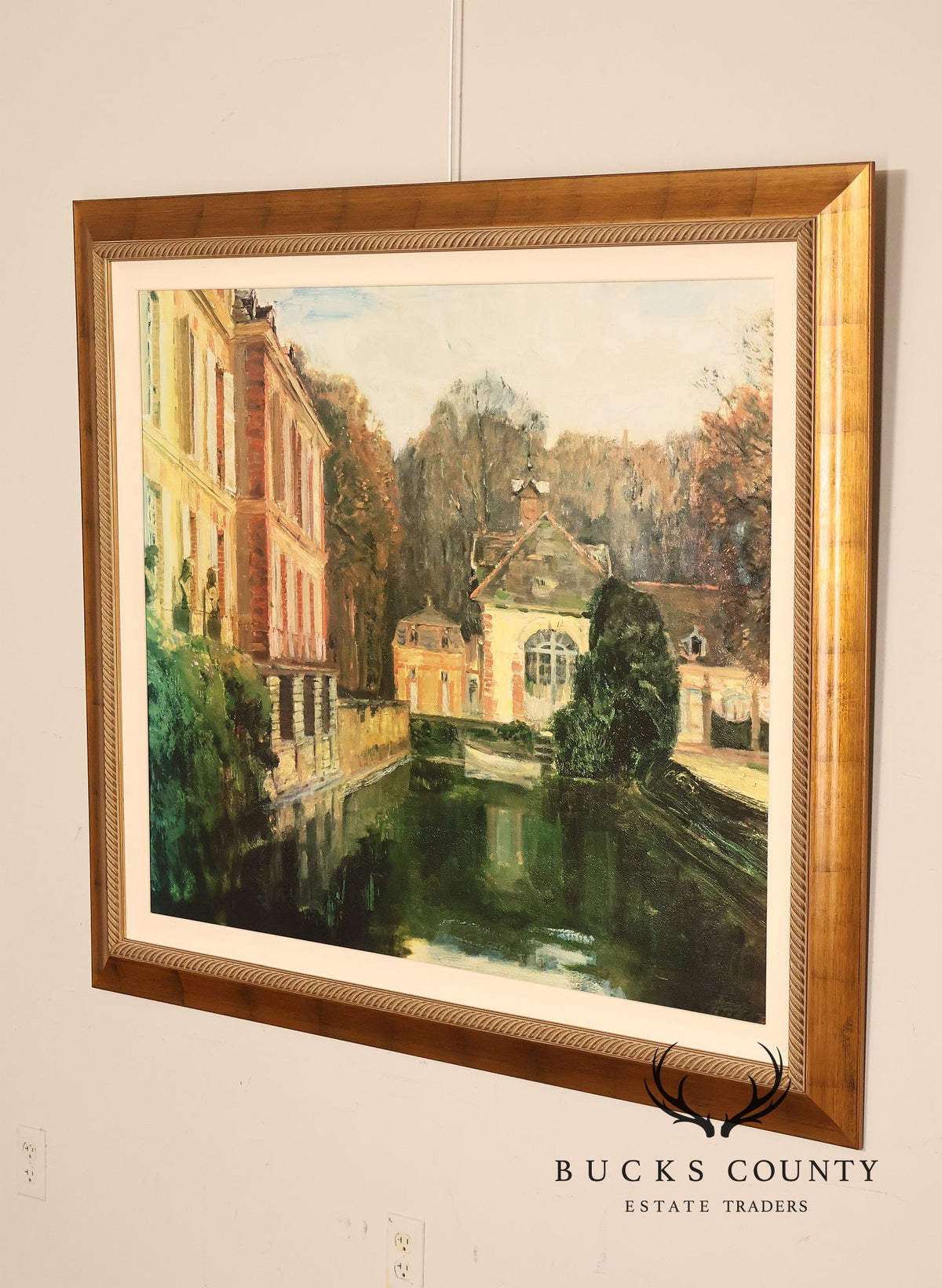 Walter Gay Framed Print, 'Chateau Du Breau'