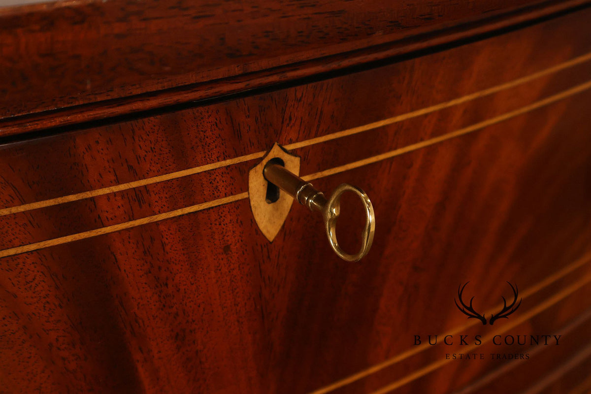 Stickley Federal Style Inlaid Mahogany Sideboard