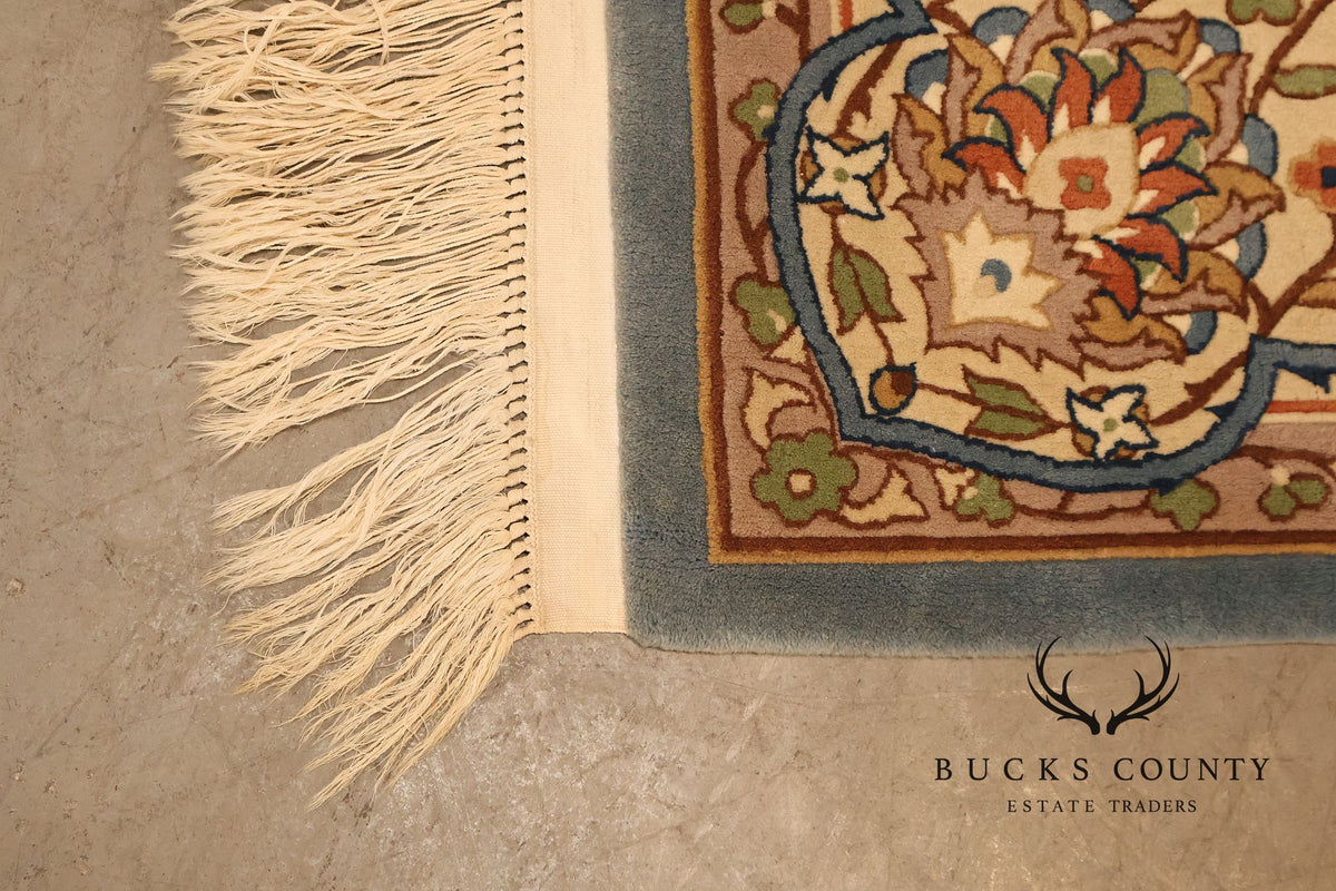 Persian Style Hand Knotted Wool Area Rug
