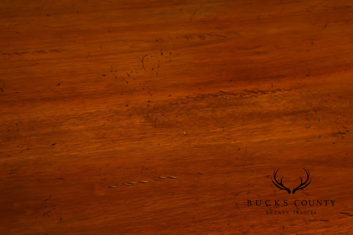 Don Ruseau Custom Continental Style Walnut Chest Of Drawers