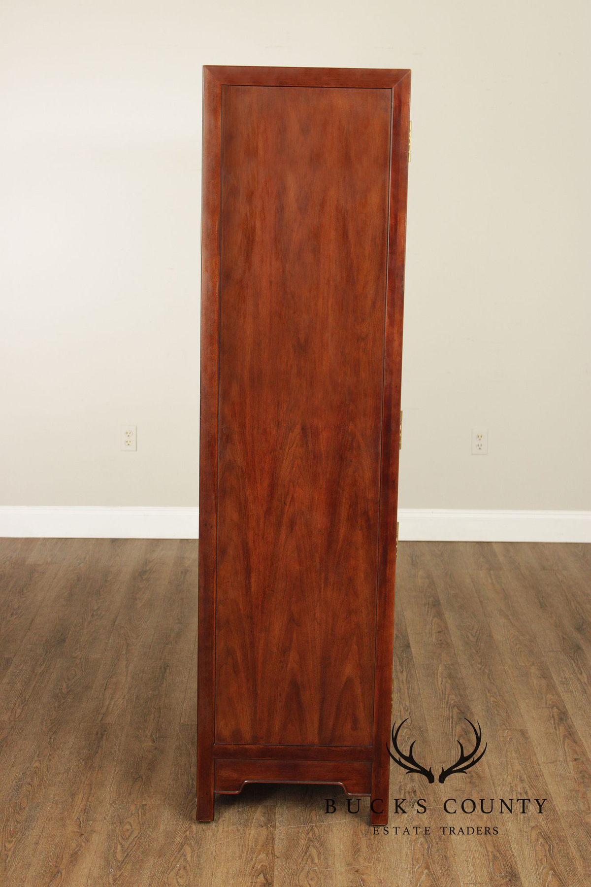 Henredon Asian Style Mahogany Armoire