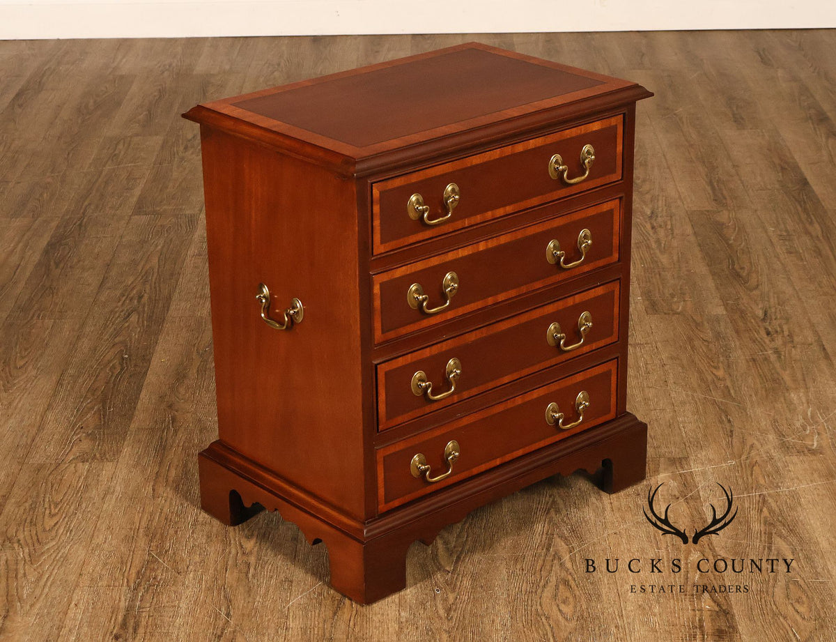 Pennsylvania House Banded Mahogany Bedside Chest