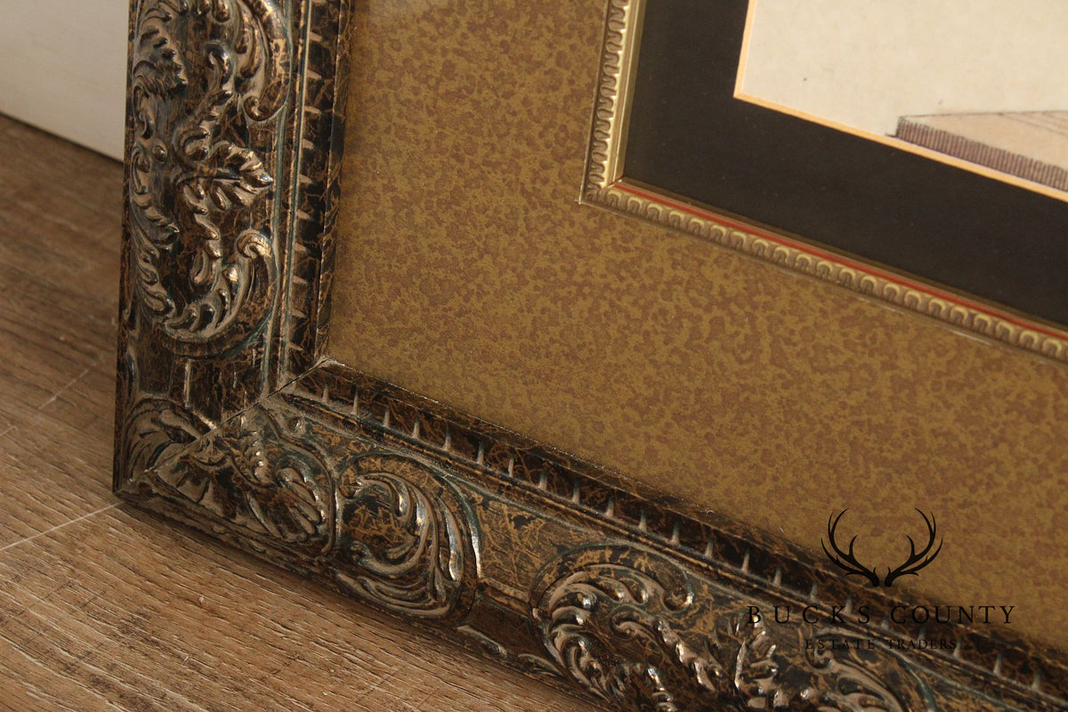 Windsor Art Pair of Decorative Framed Floral Prints
