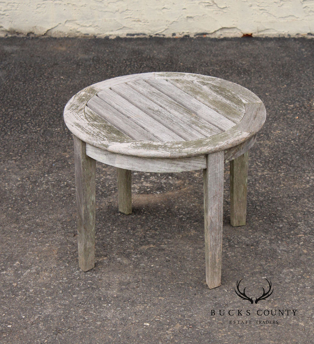 Gloster Outdoor Teak Round Side Table
