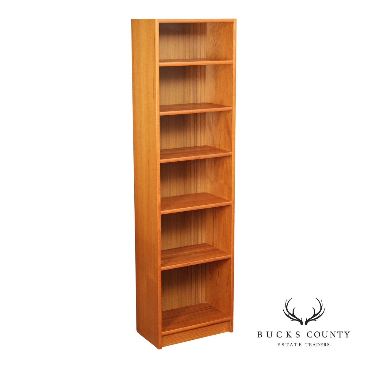 Danish Mid Century Modern Teak Bookcase