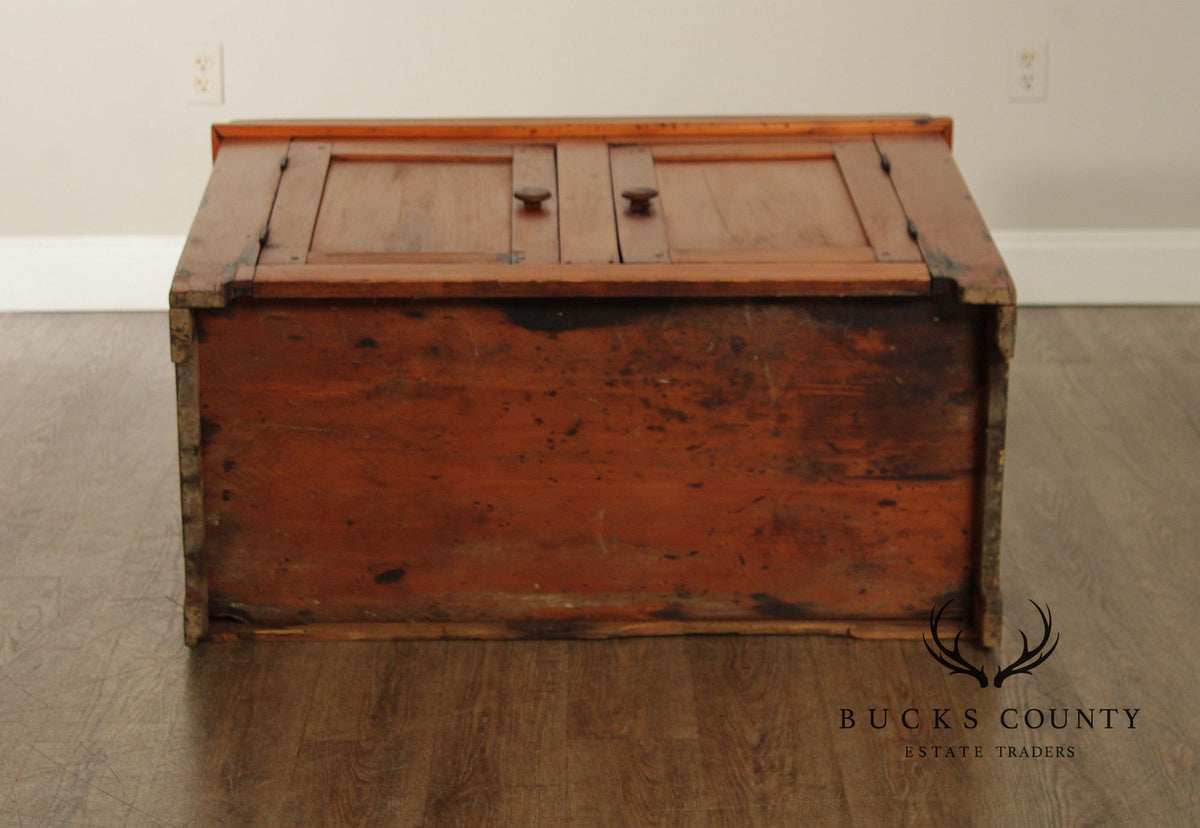 Antique Farmhouse Softwood Dry Sink