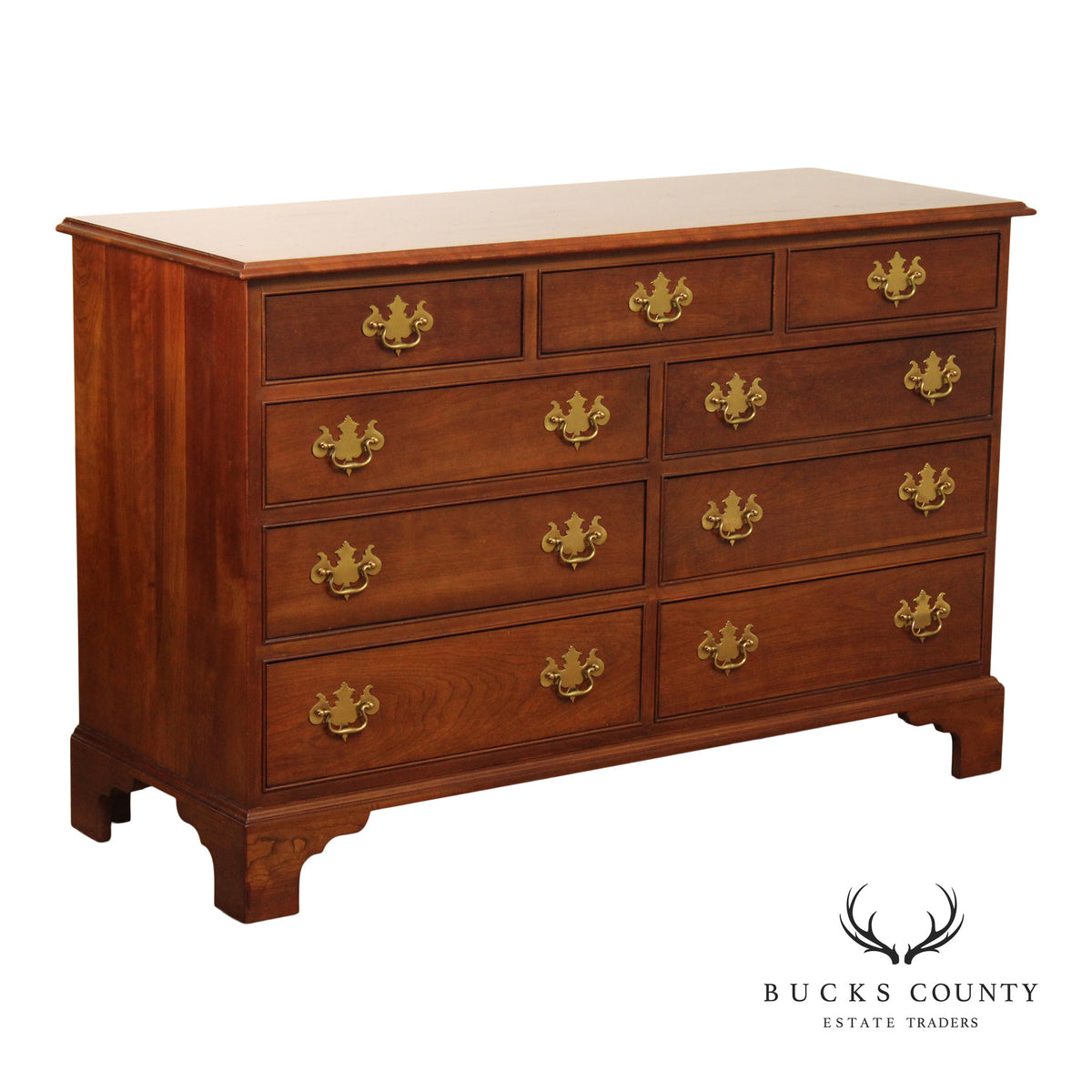 Stickley Chippendale Style Cherry Dresser