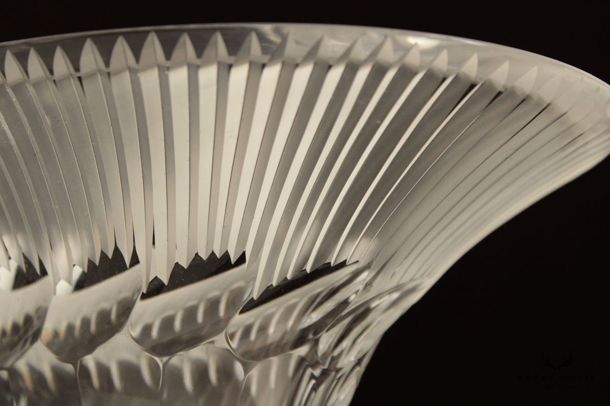 Ceska Czech Cut Glass or Crystal Bowl