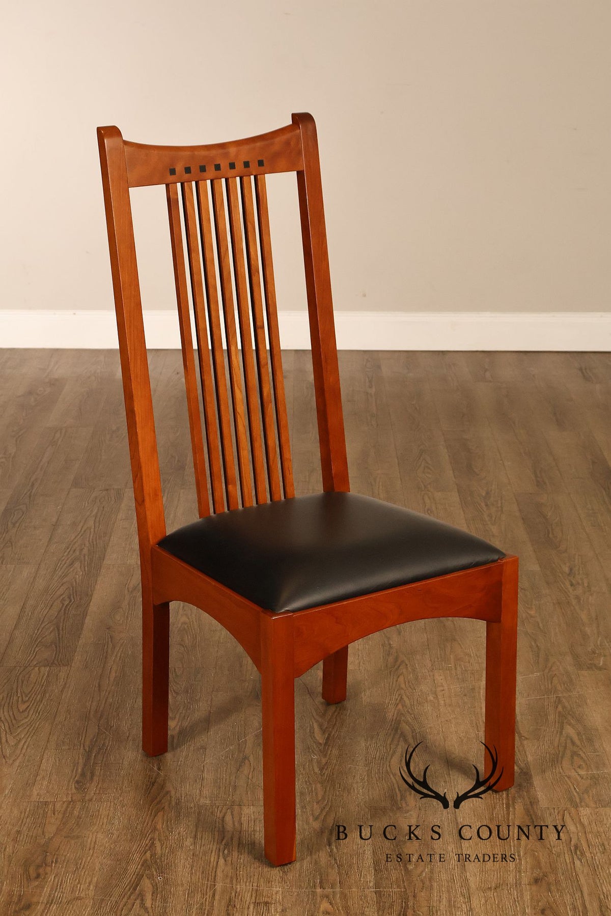 Stickley 21st Century Collection Set of Six Cherry Dining Chairs