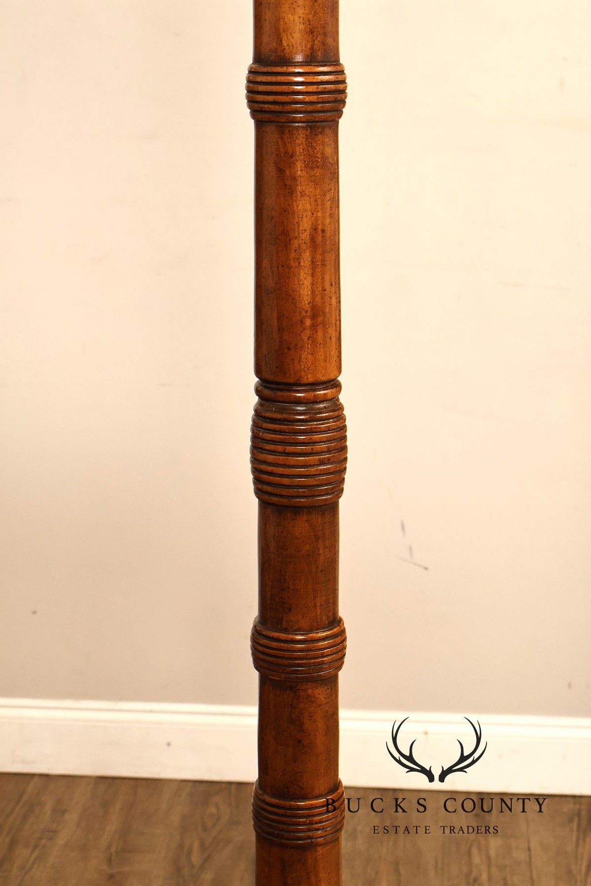 British Colonial Style Faux Bamboo Queen Canopy Bed