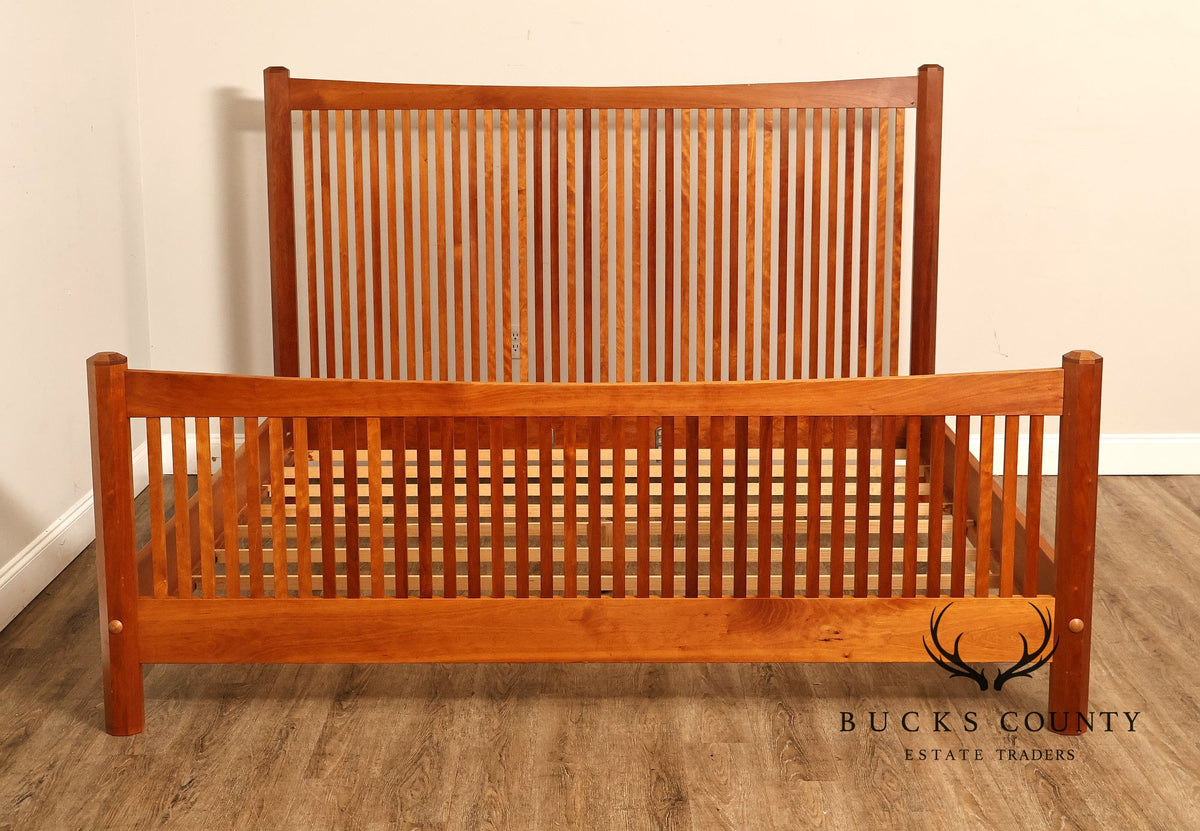 Cotswold Furniture Makers John Lomas “Sapperton” King Spindle Bed
