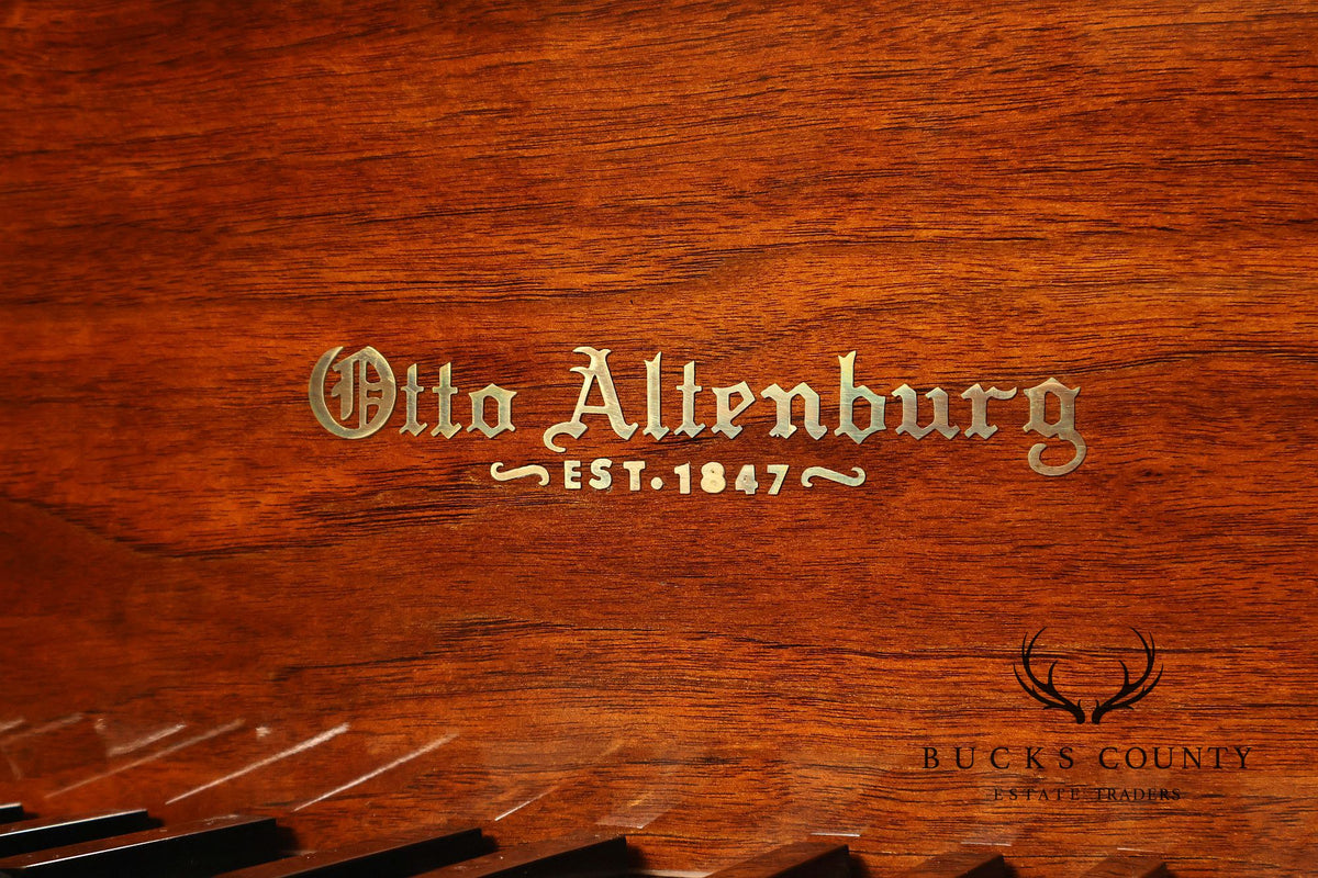 Otto Altenburg Rosewood Baby Grand Piano With Matching Duet Bench
