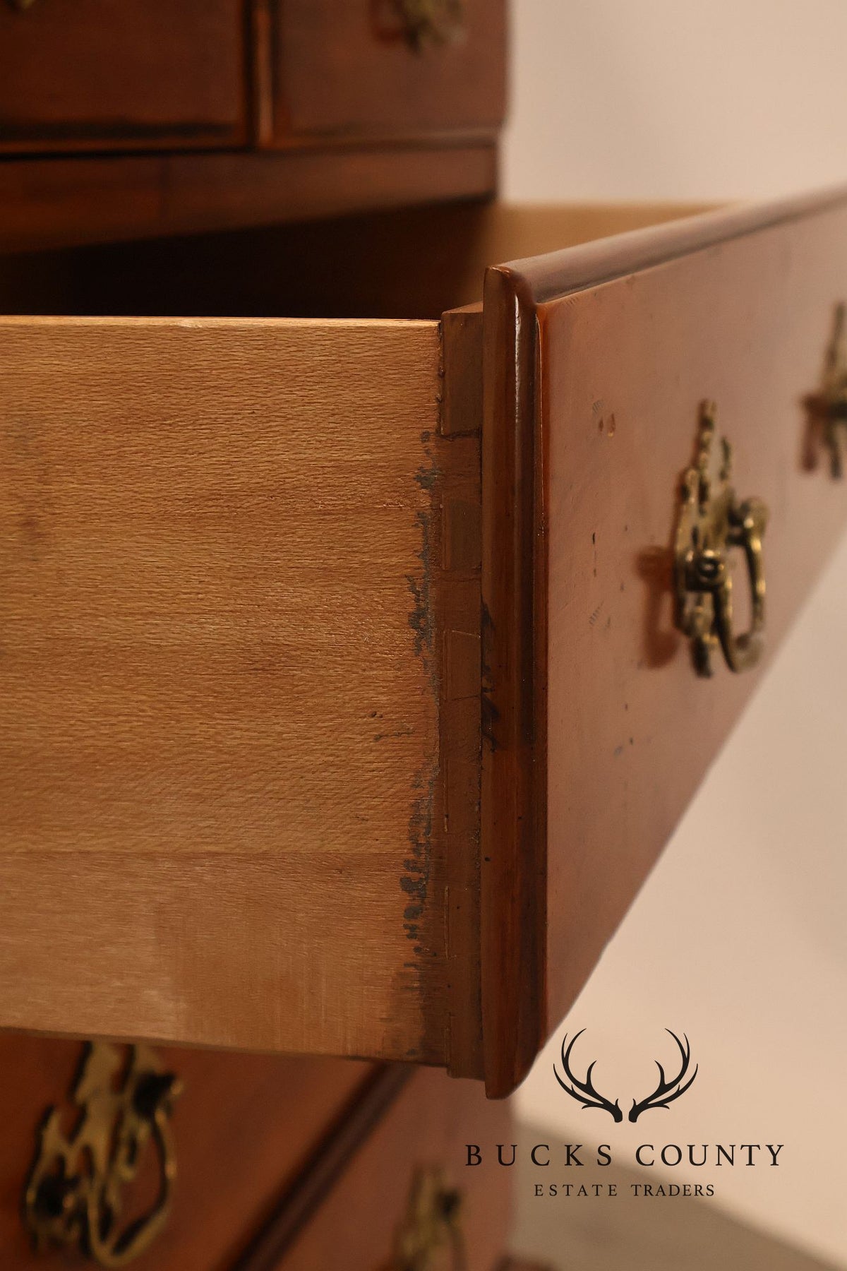 Drexel Heritage Traditional Cherry Highboy Chest Of Drawers