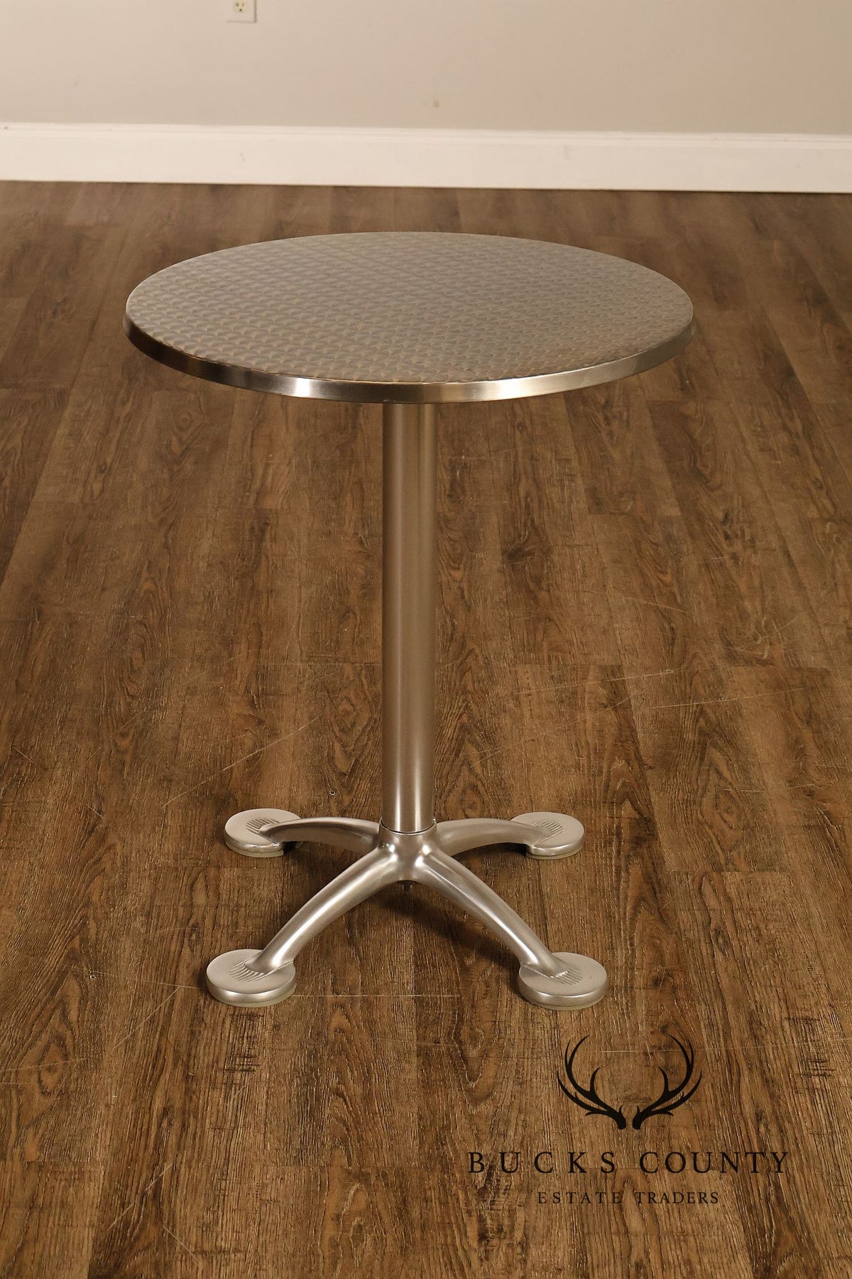 Knoll Polished Aluminum 'Amat 3' Side Table