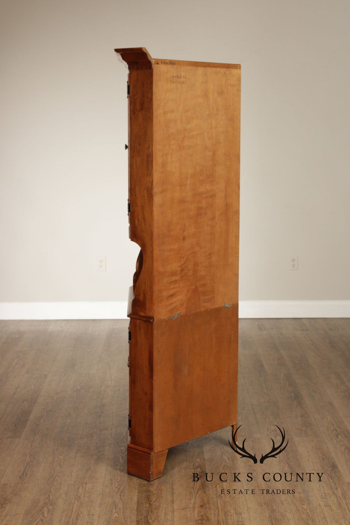 Ethan Allen Heirloom Maple Corner Cabinet