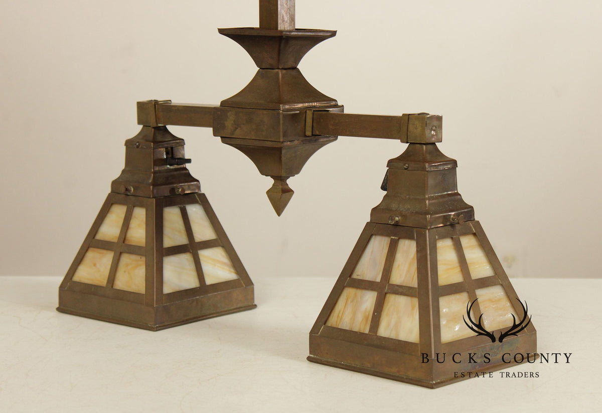 Arts and Crafts Hanging Light Fixture