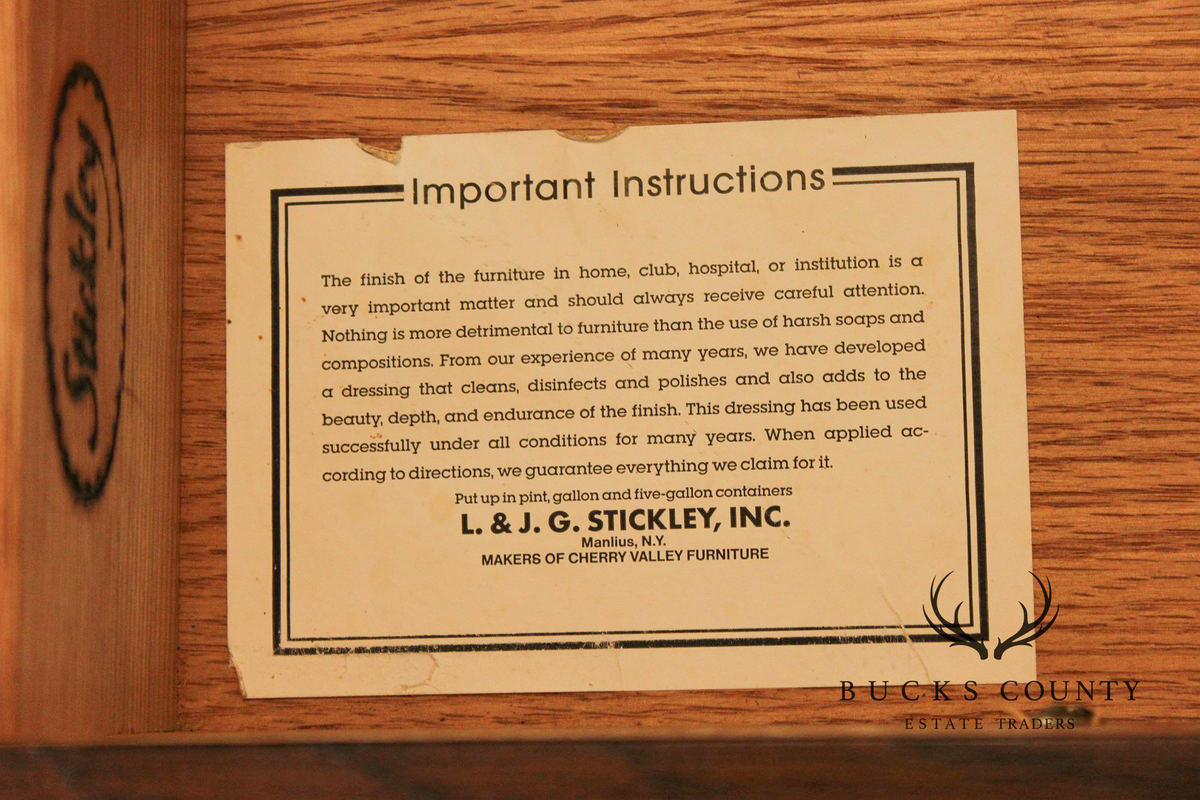 Stickley Mission Collection Oak Server
