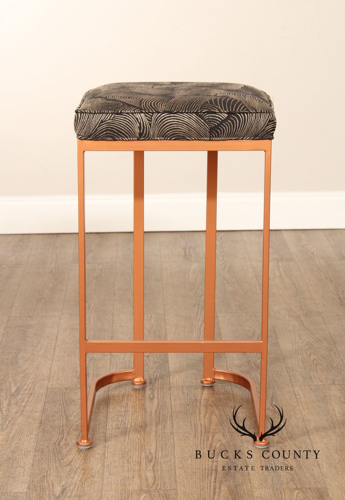 Shaver-Howard Contemporary Pair of Bar Stools