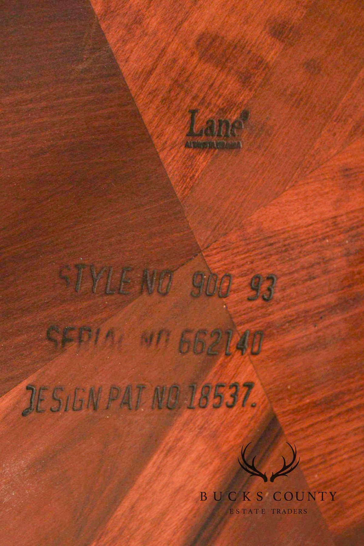 Lane 'Acclaim' Mid Century Modern Round Walnut Coffee table