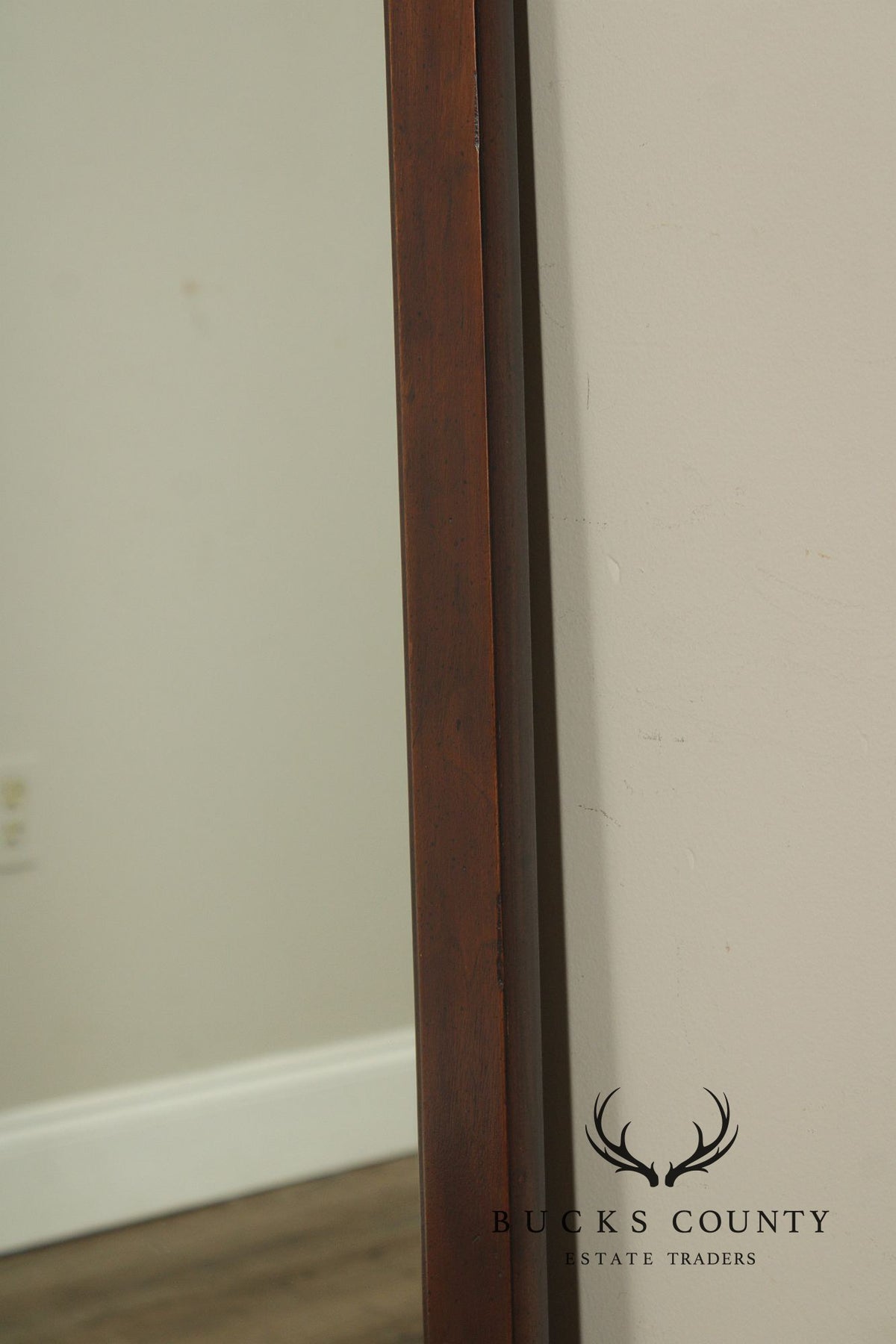 Henredon Chinoiserie Mahogany Wall Mirror