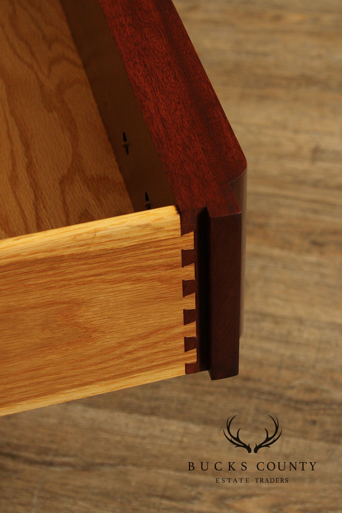 Bartley Collection Mahogany Blockfront Chest of Drawers