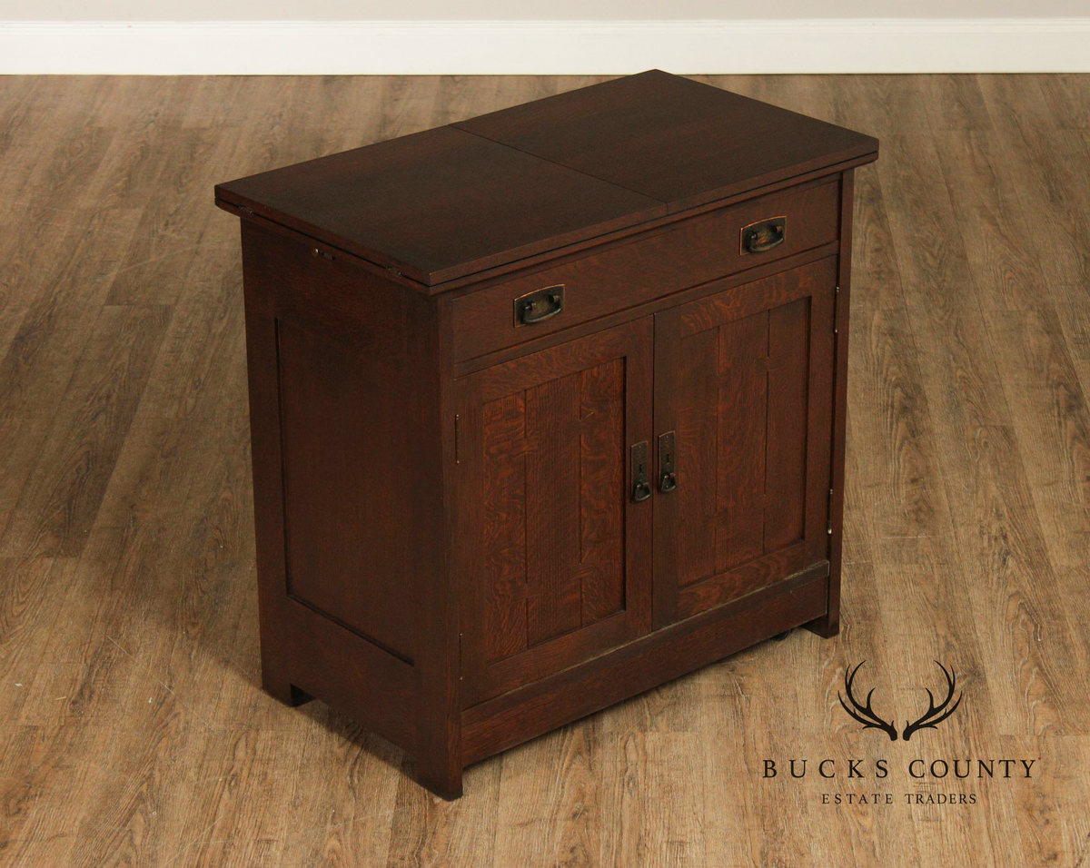 Stickley Mission Collection Oak Server