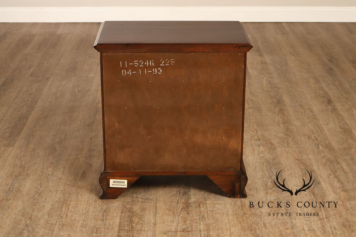 Ethan Allen Georgian Court Cherry Bedside Chest of Drawers