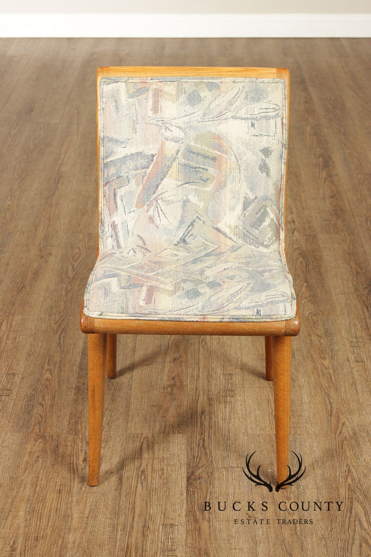 Vintage Mid Century Modern Set Of Six Dining Chairs
