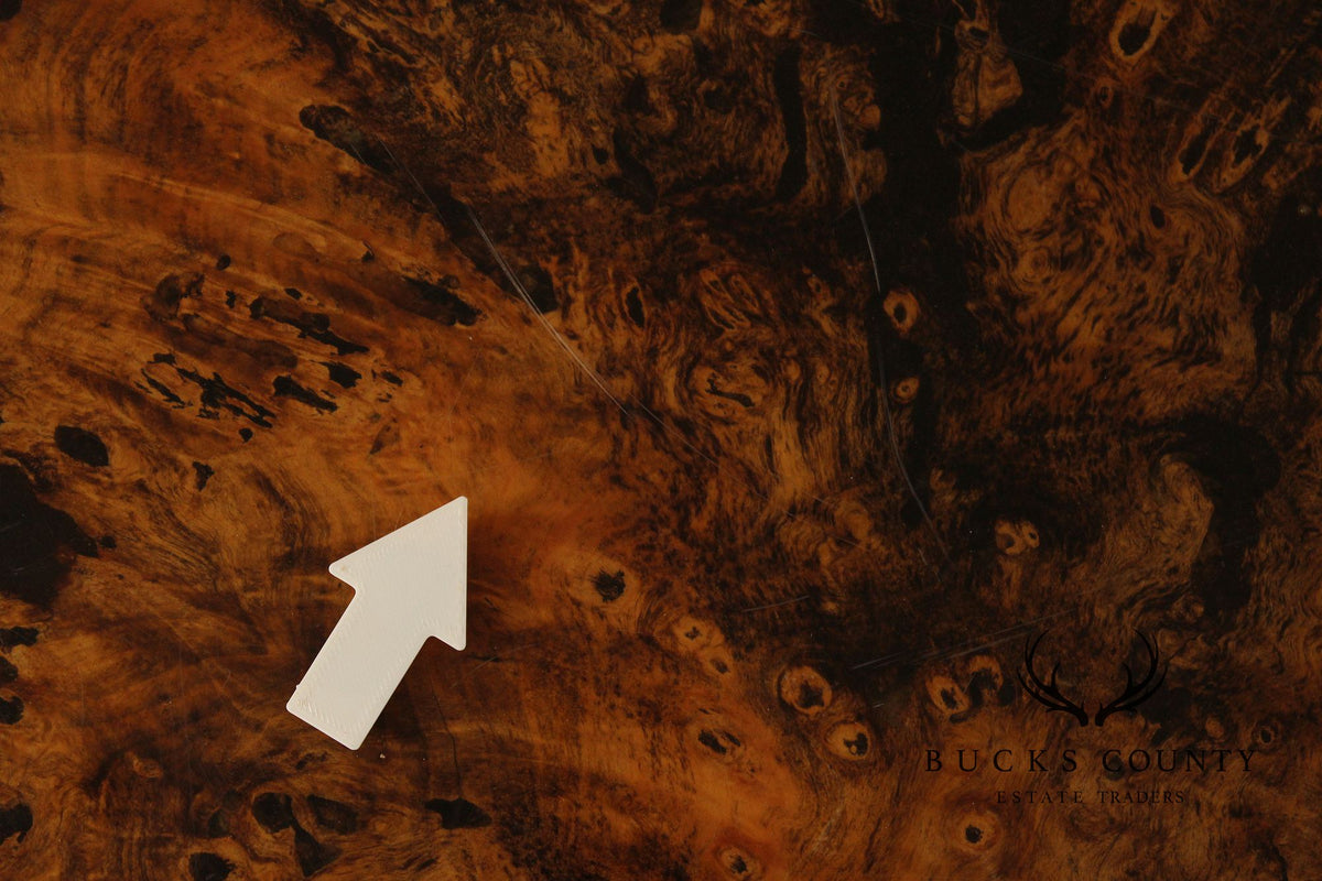 The Burlwood Co. Star Dust Redwood Burl Live Edge Coffee Table