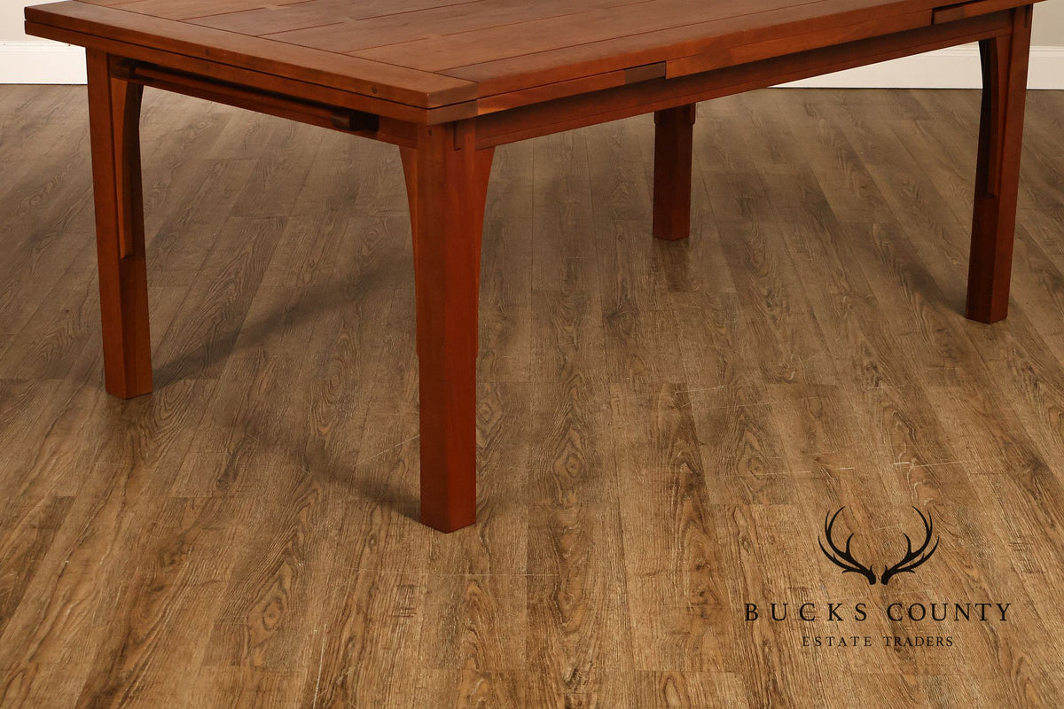 Stickley Mission Collection Cherry Draw Top Extension Dining Table