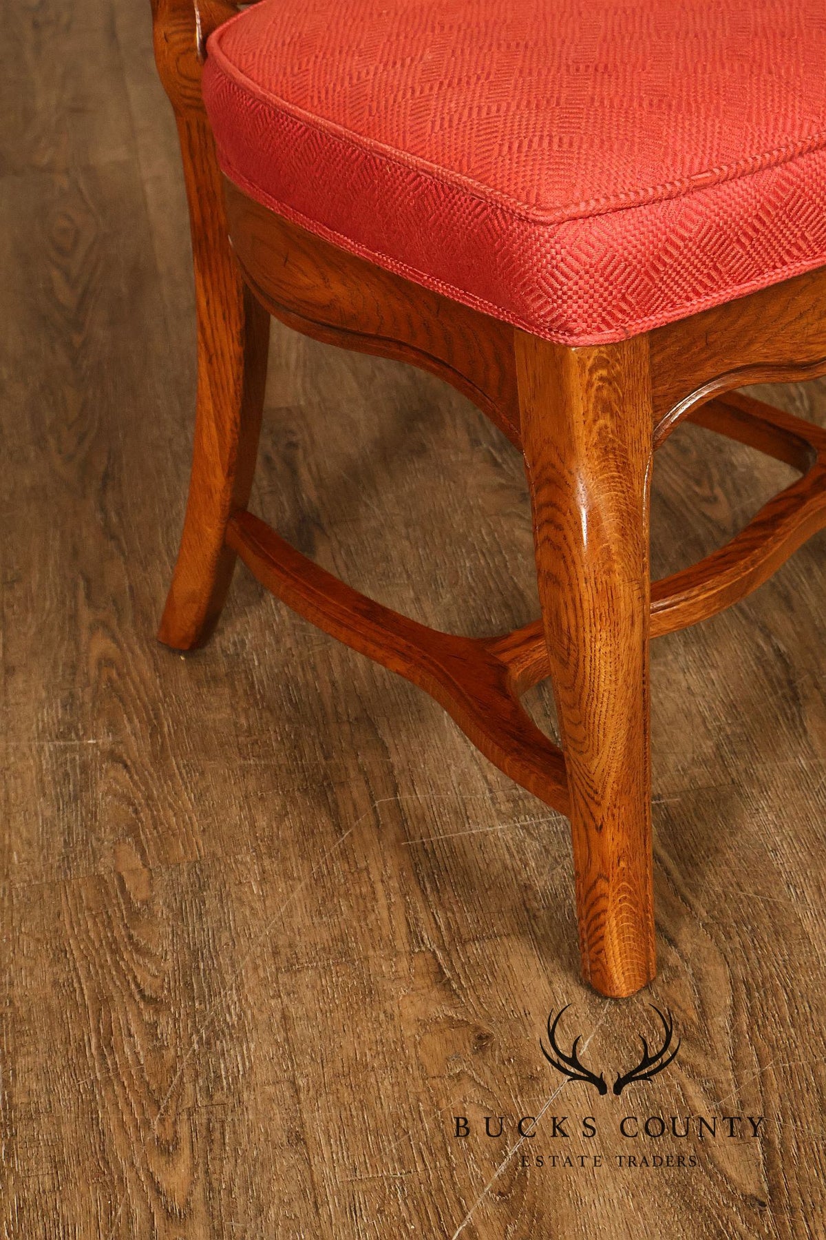 French Country Style Set Of Eight Cane Back Dining Chairs