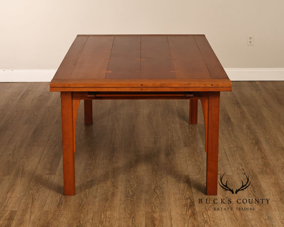 Stickley Mission Collection Cherry Draw Top Extension Dining Table