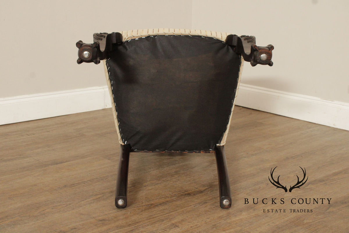 Antique Chippendale Style Mahogany Side Chair