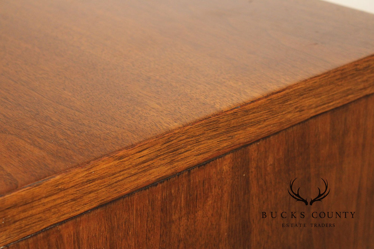American Of Martinsville Mid Century Modern Walnut Gentleman's Chest