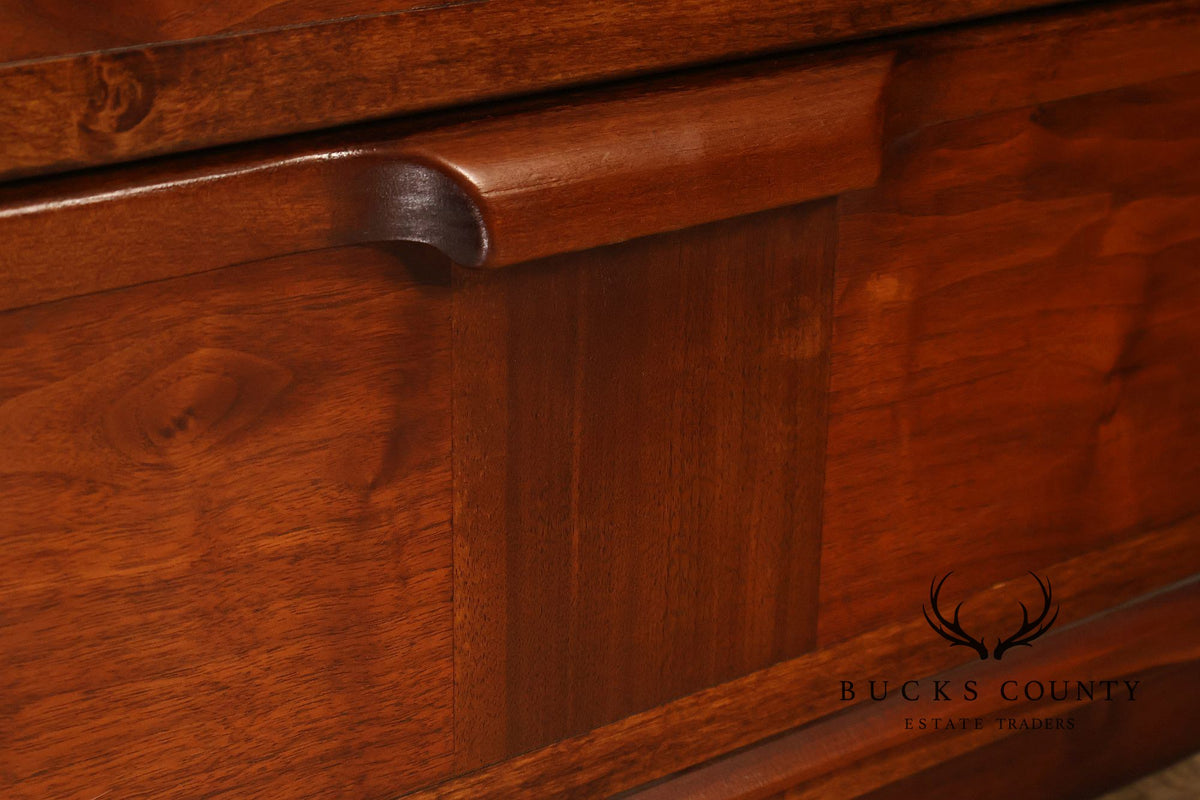 Mid Century Modern Two-Drawer Nightstand
