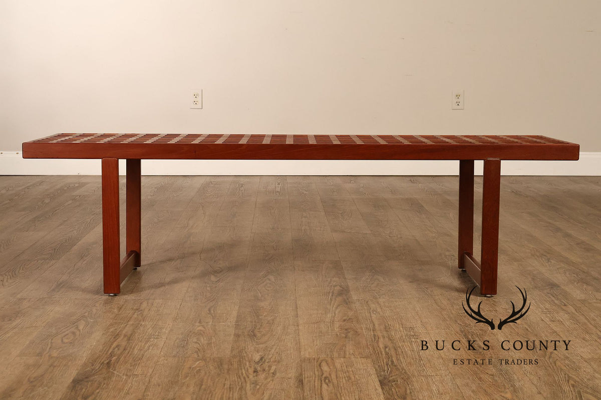 Peter Løvig Nielsen Danish Modern Teak Bench