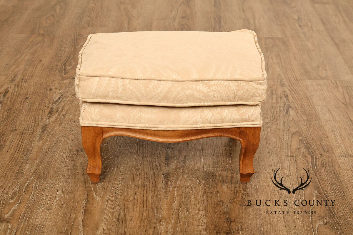 Ethan Allen French Country Style Small Foot Stool