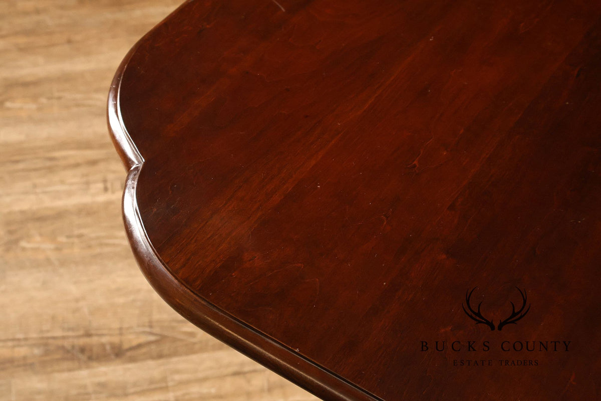 Statton Cherry Double Pedestal Dining Table