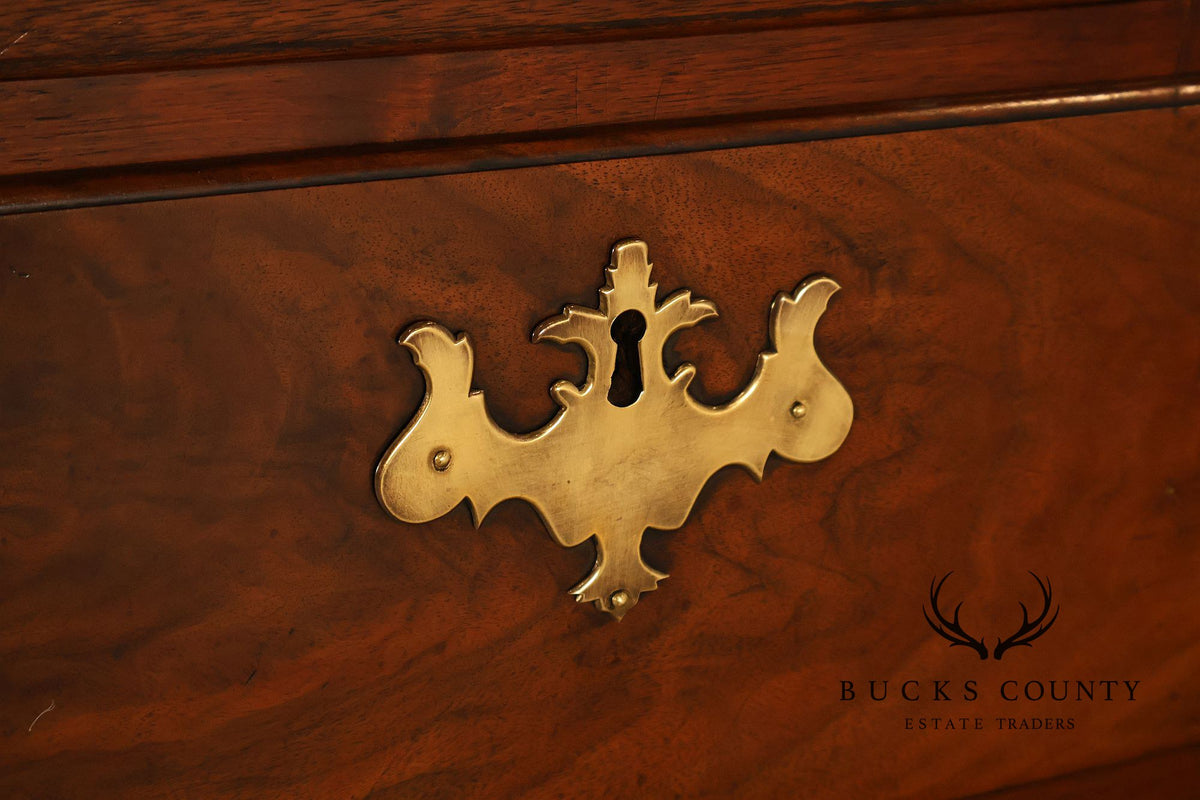 Chippendale Style Walnut Highboy Chest Of Drawers