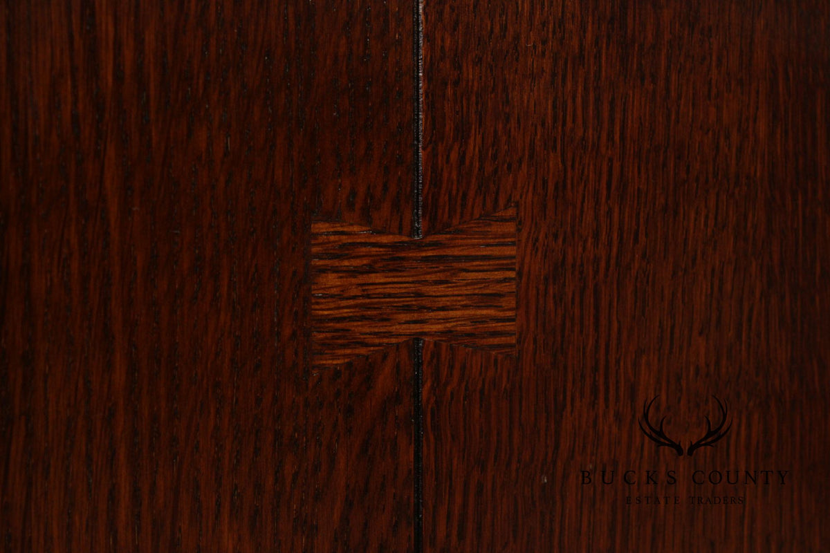 Stickley Mission Collection Oak Media Console