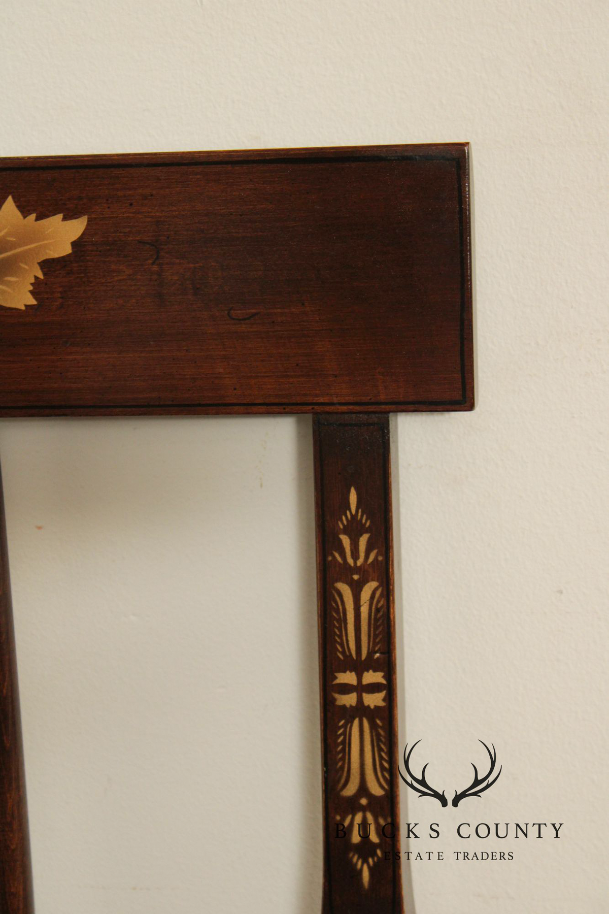 Hitchcock Early American Style Spindle Twin Headboard