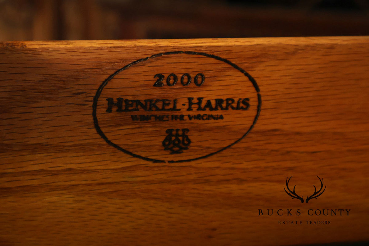 Henkel Harris Mahogany Bowfront Tall Chest