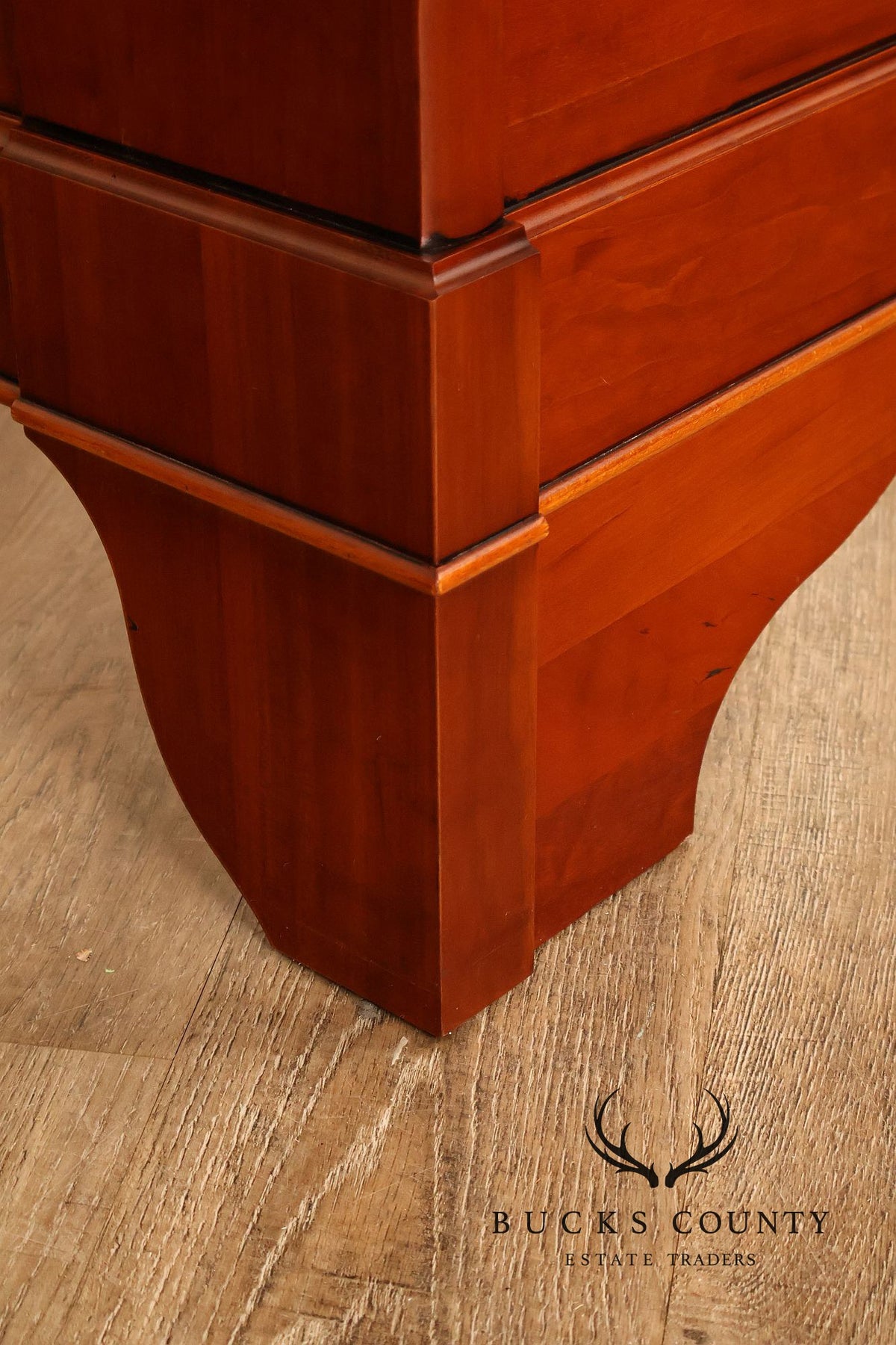 Grange Furniture French Louis Philippe Style Cherry Queen Sleigh Bed