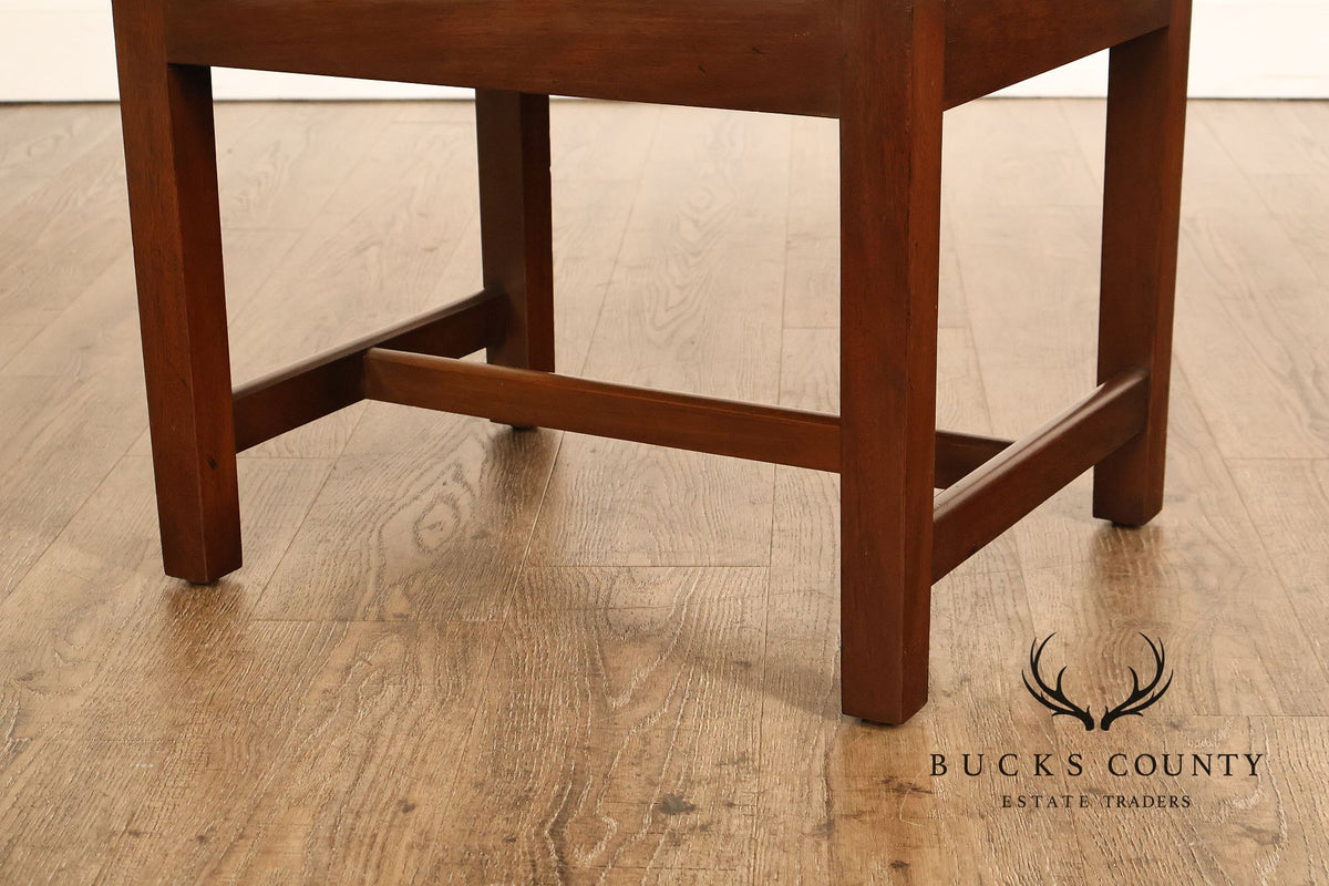 Kittinger Williamsburg Adaptation Mahogany Footstool